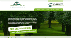 Desktop Screenshot of jonestreeandlawn.com