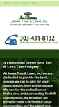 Mobile Screenshot of jonestreeandlawn.com